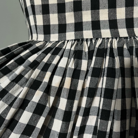 Vintage Checkered Dress Anne Elisabeth Abaya - Picture 5 of 10